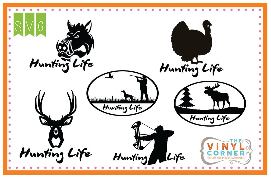 hunting clipart design