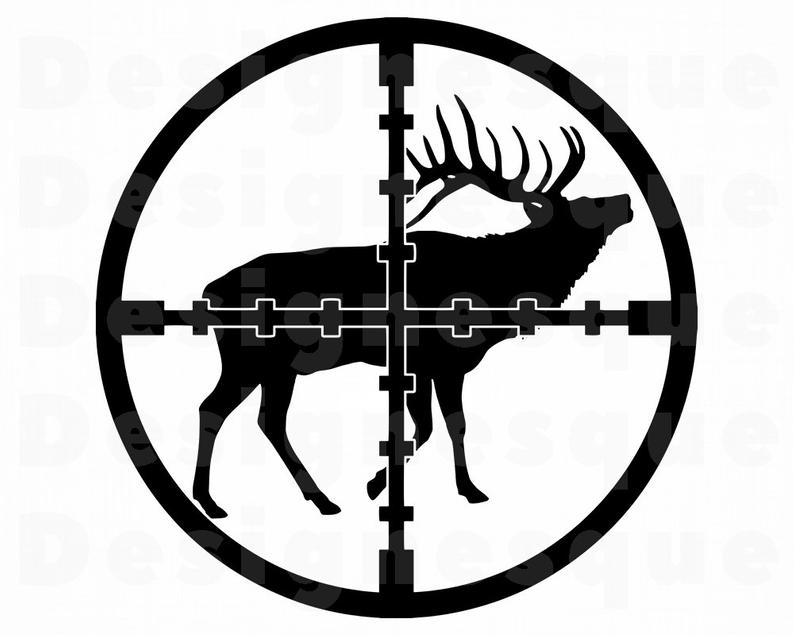 hunting clipart elk