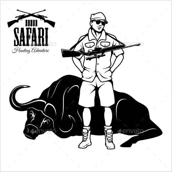 Download for free png. Hunting clipart safari hunter