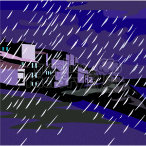 hurricane clipart stormy day