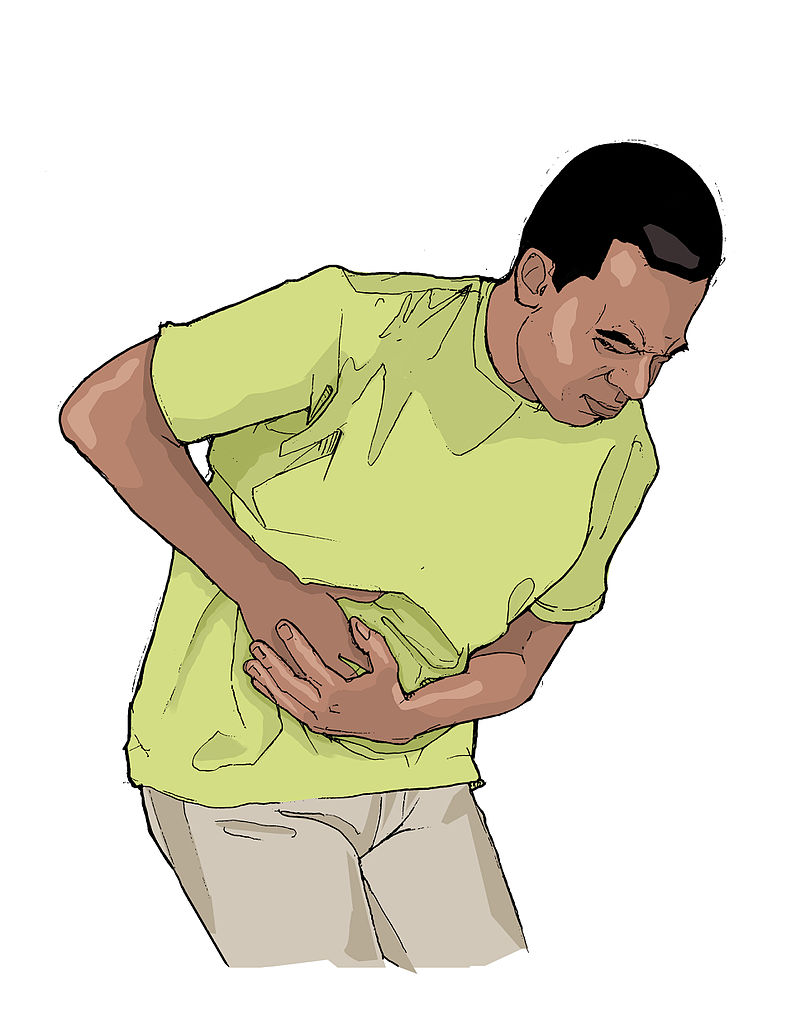 hurt clipart stomach problem