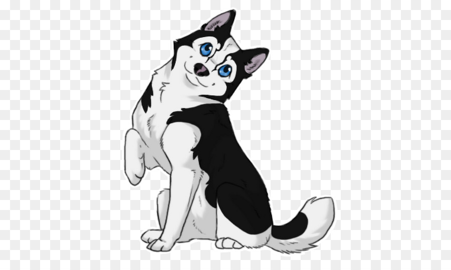 husky clipart real puppy