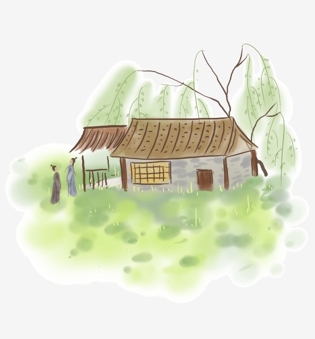 hut clipart ancient village