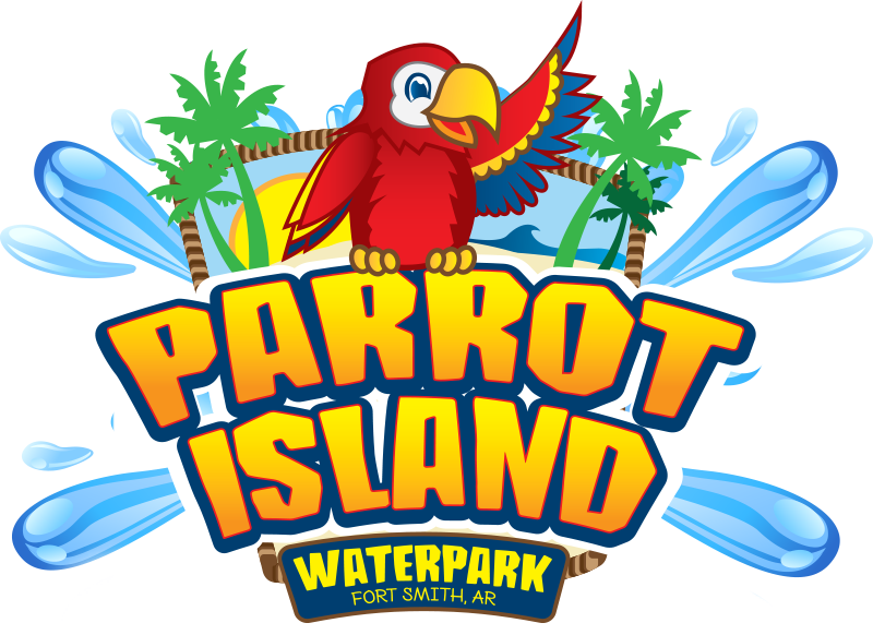 Parrot island waterpark cabanas. Hut clipart cabana
