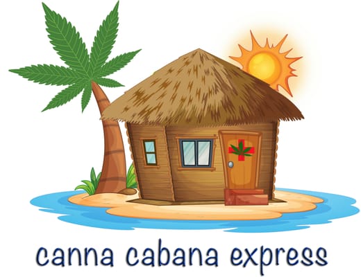 Canna express cannabis clinics. Hut clipart cabana