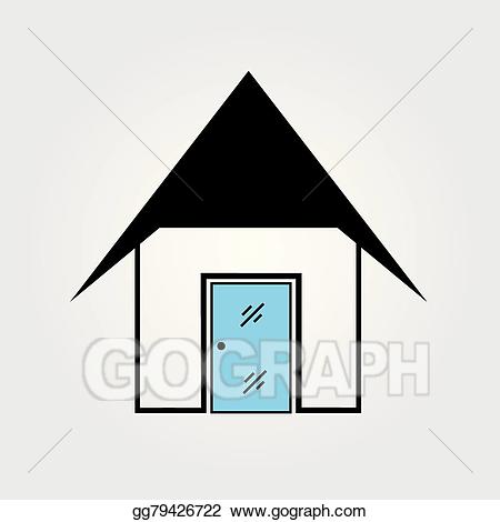 hut clipart door