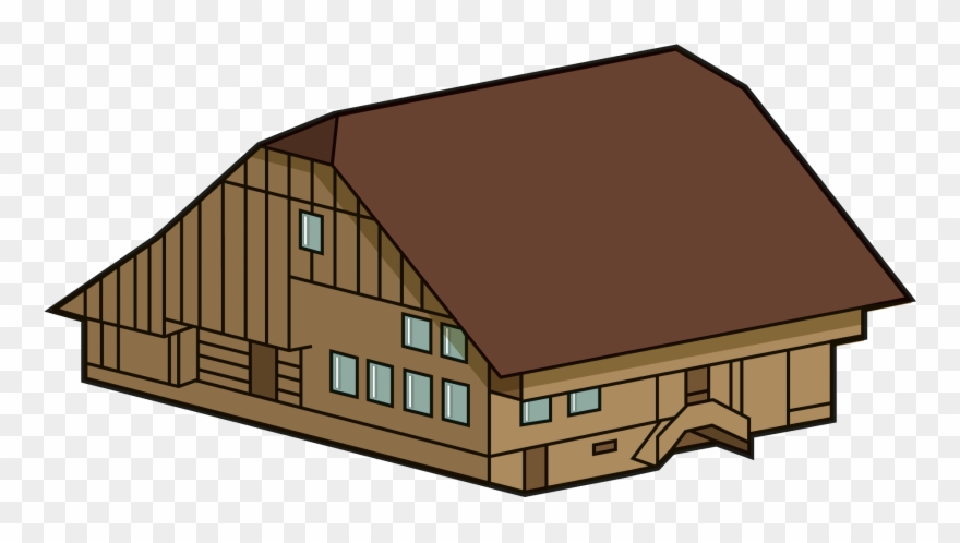 hut clipart farmhouse