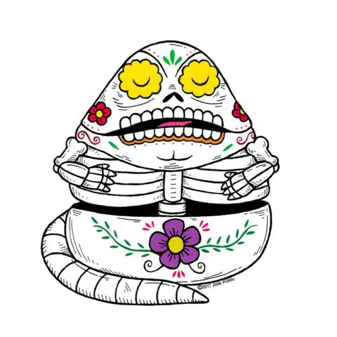 The day of dead. Hut clipart jabba