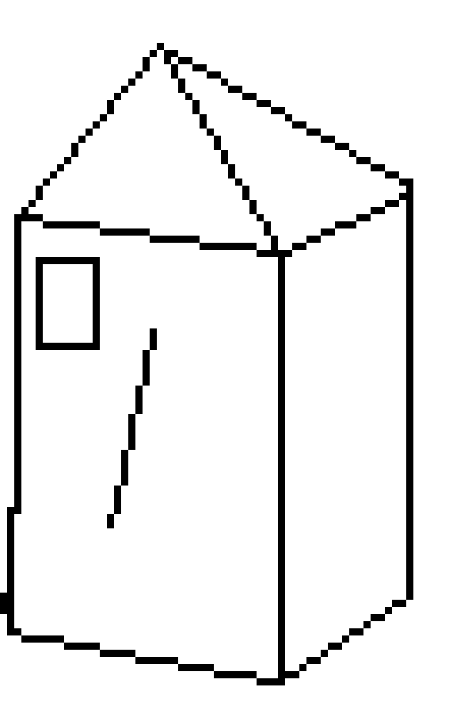 Hut pixel