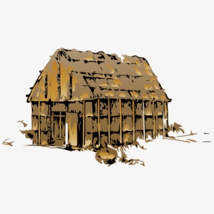 hut clipart thatch house