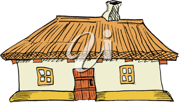 hut clipart thatched hut