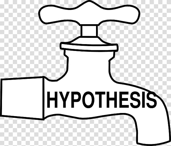 hypothesis clipart black and white