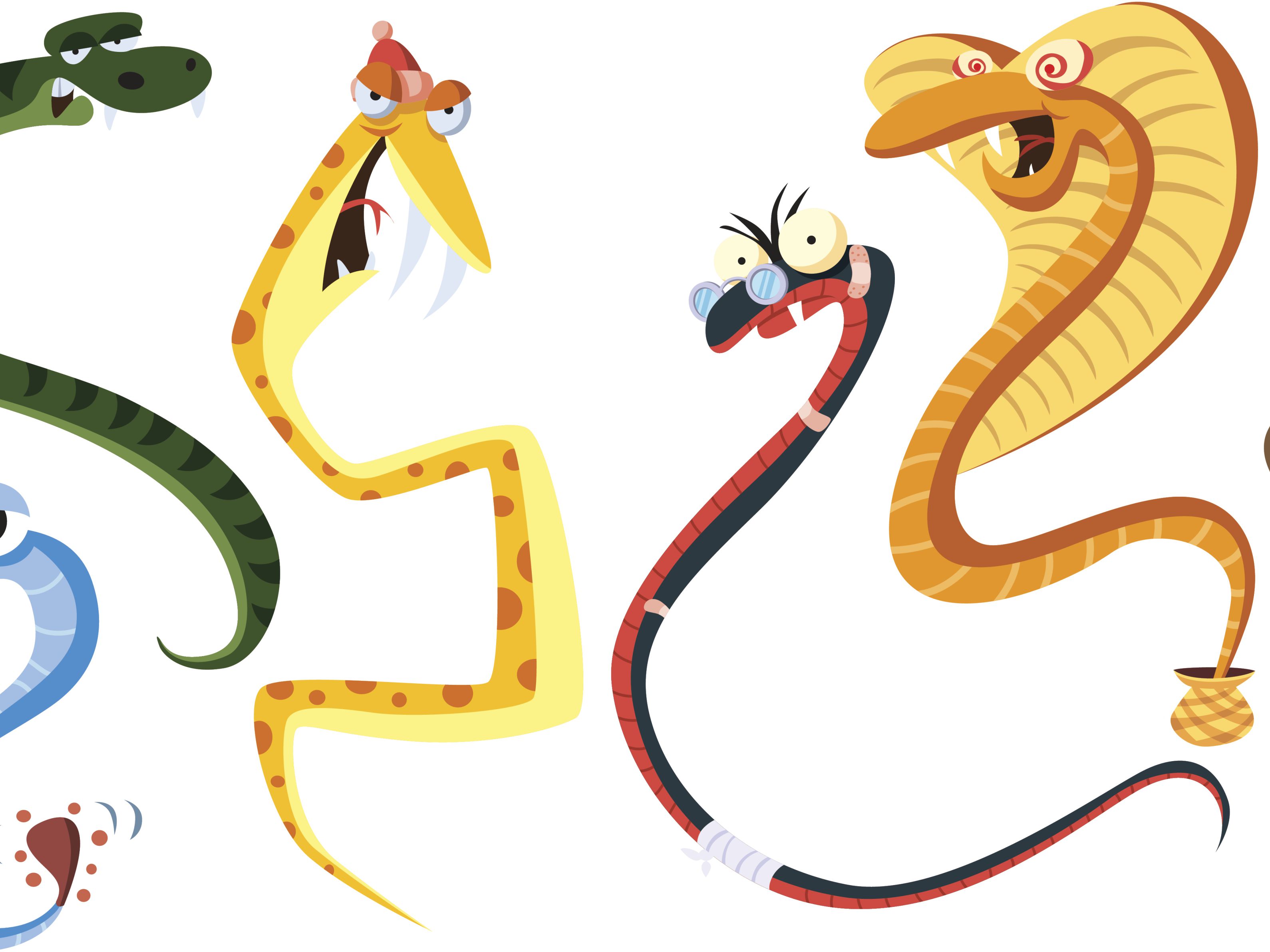 Три змеи