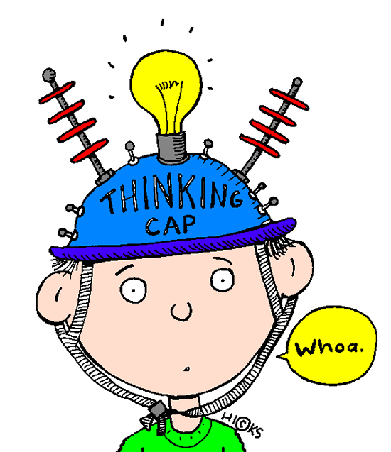 hypothesis clipart thinking hat