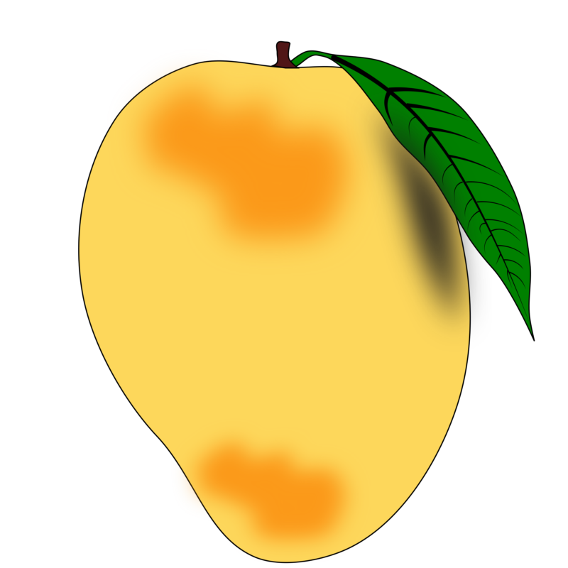Mango clipart one, Mango one Transparent FREE for download on ...