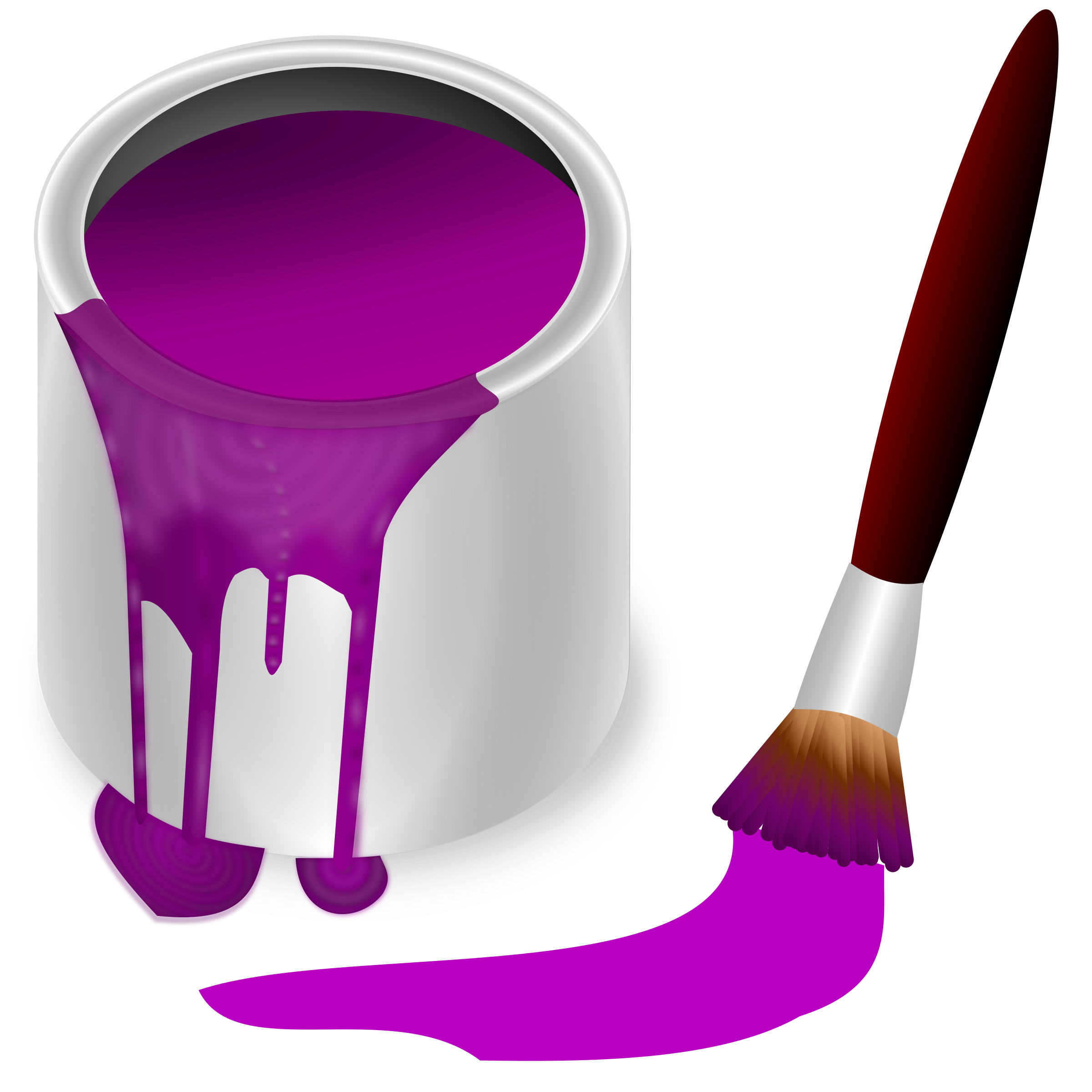 i clipart purple