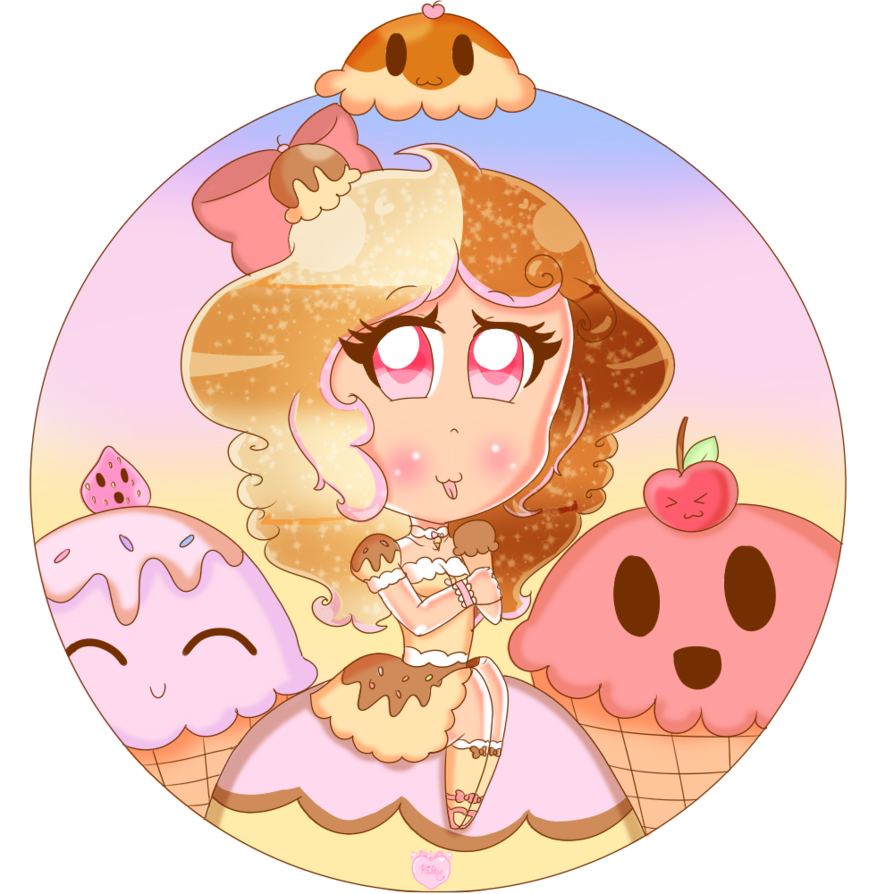 Ice clipart fudge. Ych example hot sundae