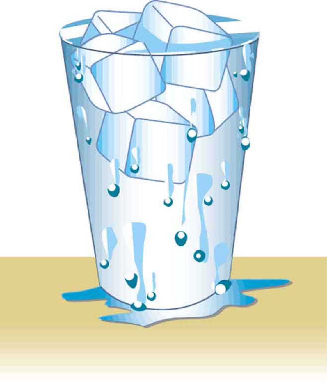 ice clipart glass