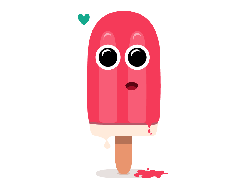 red clipart ice cream