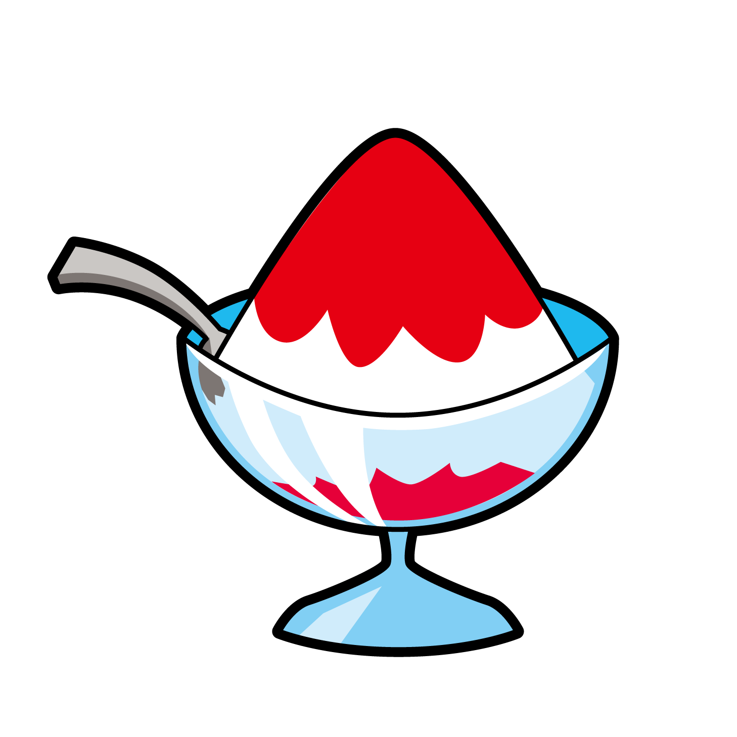 Ice clipart slushi. Shaved kakig ri slush