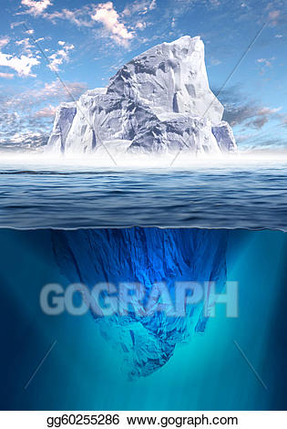 iceberg clipart beautiful
