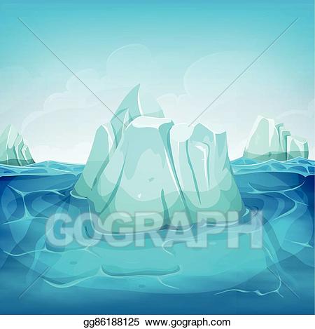 iceberg clipart deep