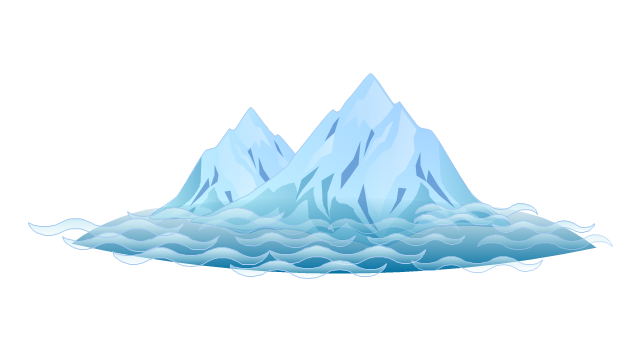 iceberg clipart ice berg