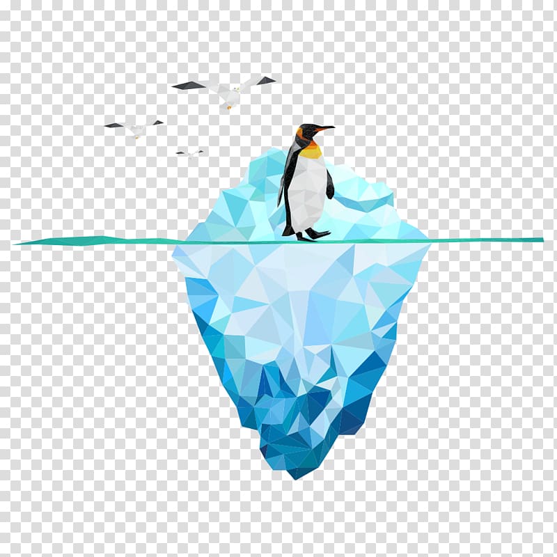 iceberg clipart penguin iceberg