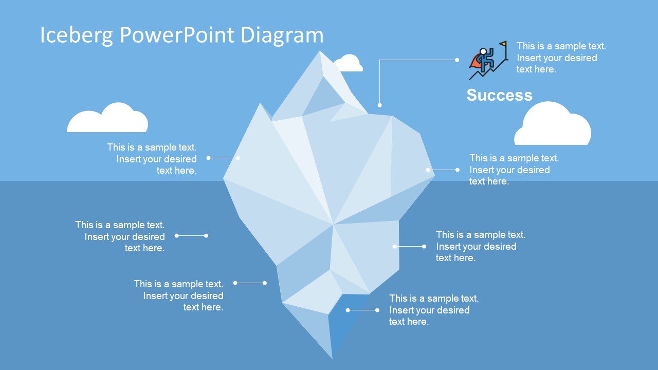 Diagram . Iceberg clipart powerpoint