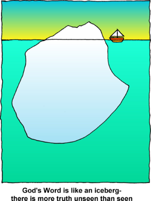 iceberg clipart scene