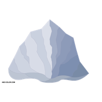 iceberg clipart transparent background