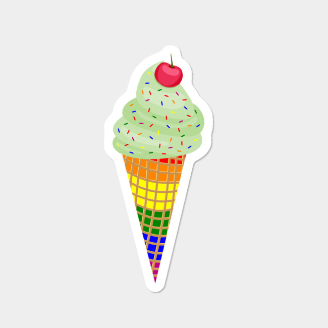 icecream clipart colorful