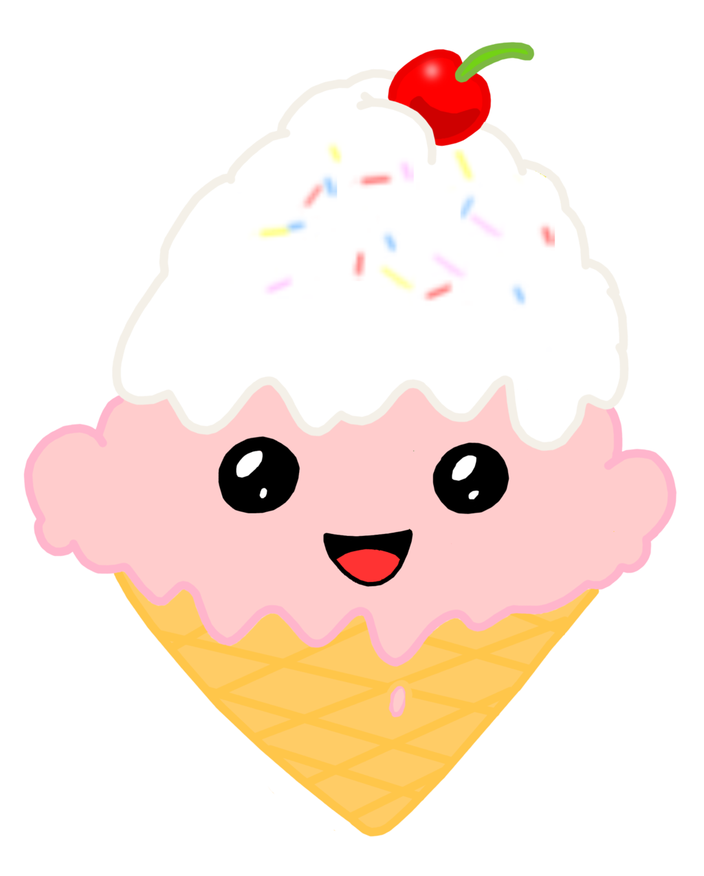 icecream clipart cute