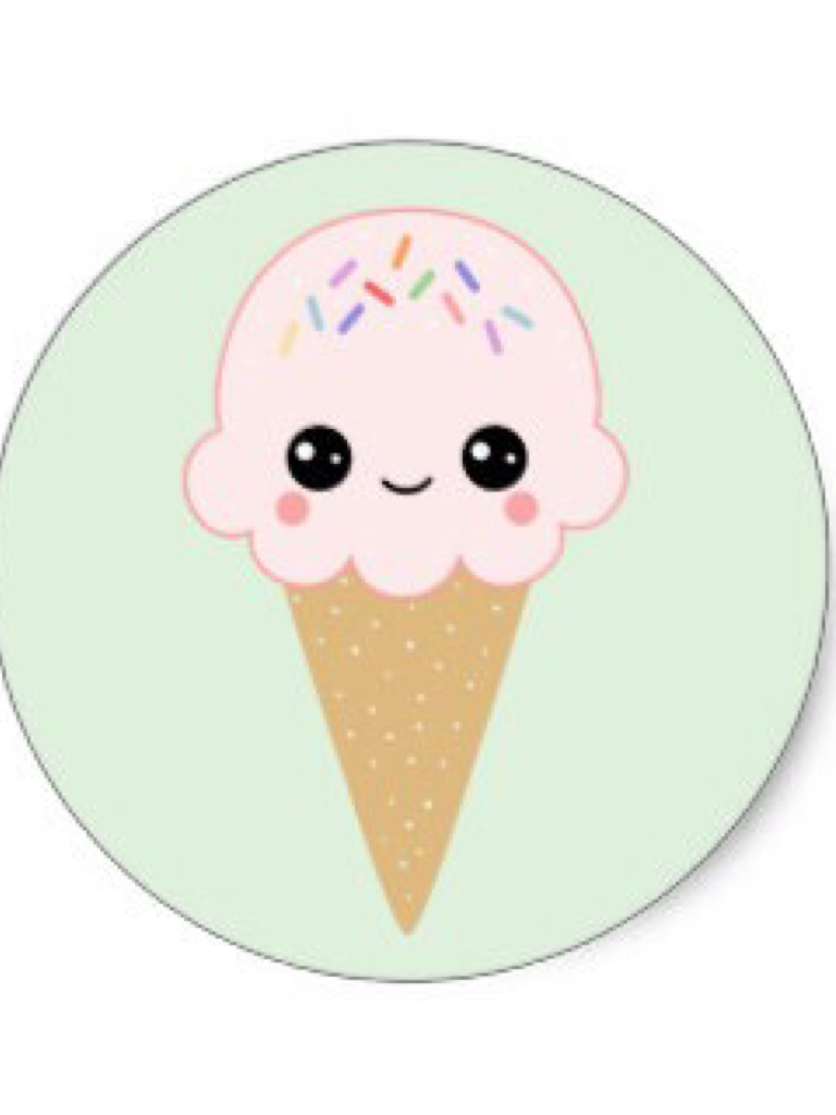 icecream clipart cute