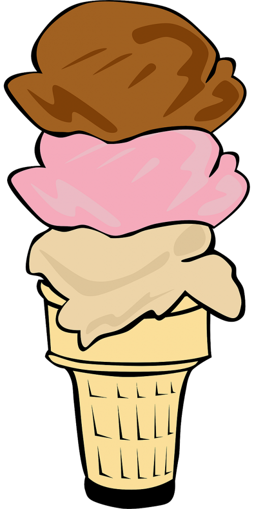 Ice cream polo of. Sundae clipart desert food