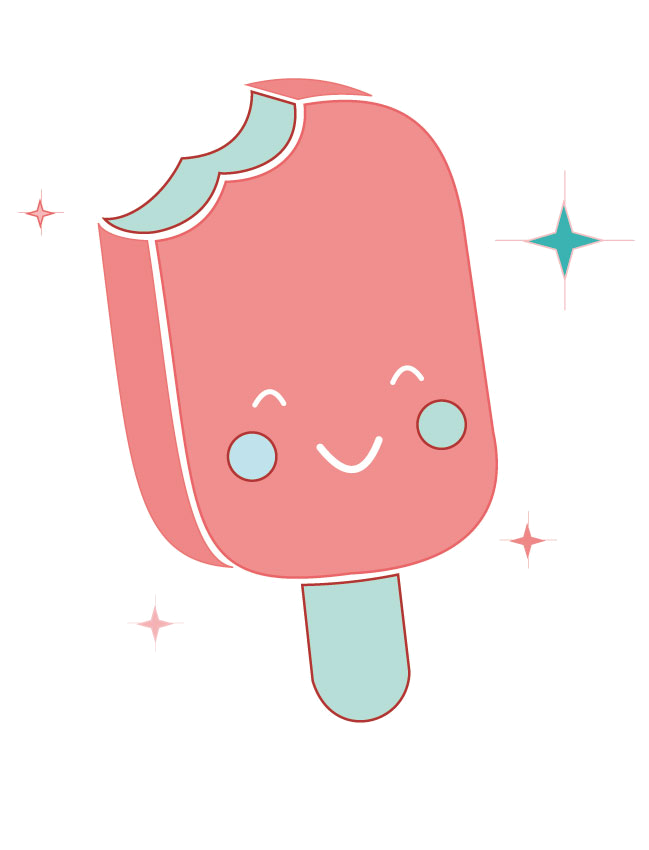 icecream clipart kawaii