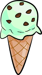 Ice cream panda free. Icecream clipart mint