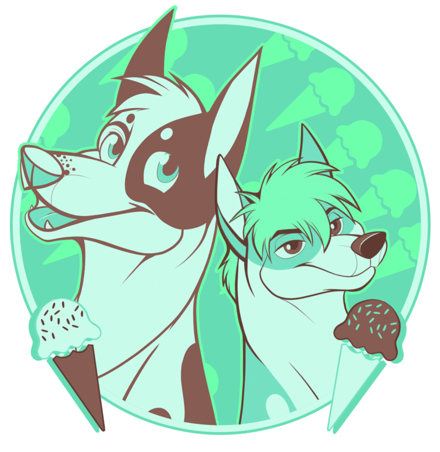 Chocolate ice cream by. Icecream clipart mint