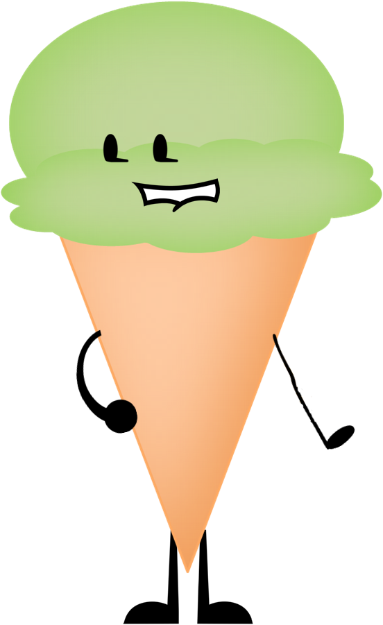 Icecream clipart mint. Image ice cream pose