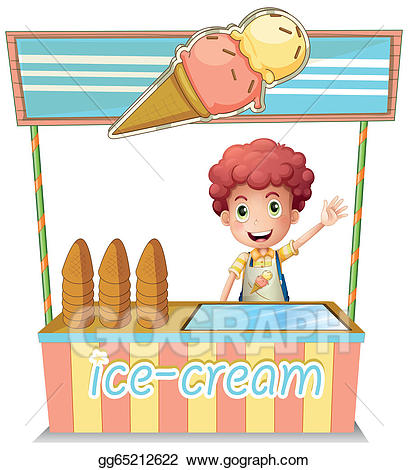 icecream clipart seller