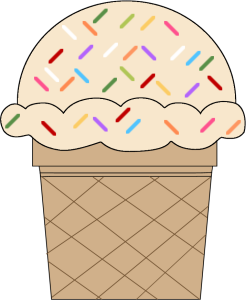 Icecream clipart sprinkle. Pin on food and