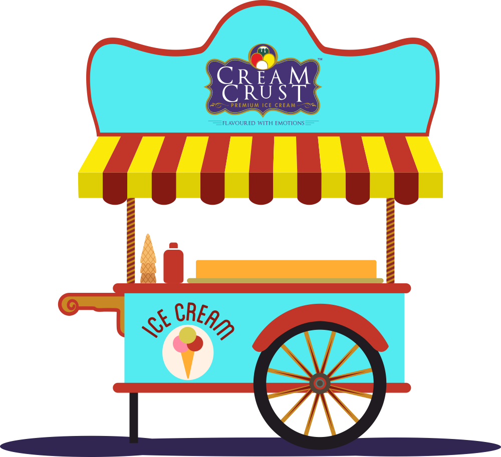 Icecream clipart stall. Ice cream cart free