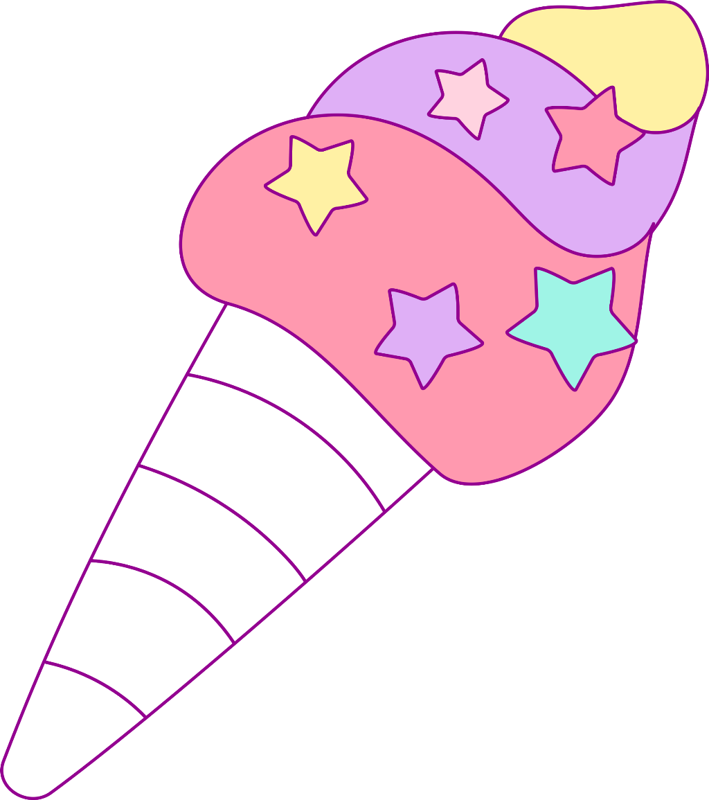 icecream clipart unicorn