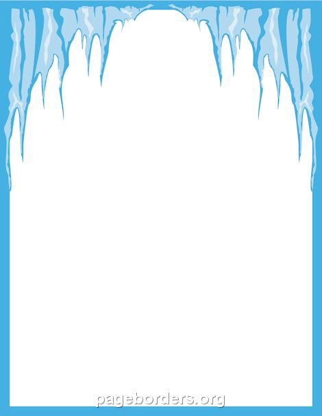 icicle clipart banner