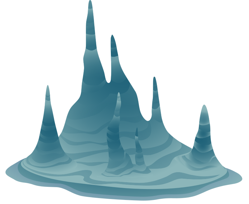 Icicles vector