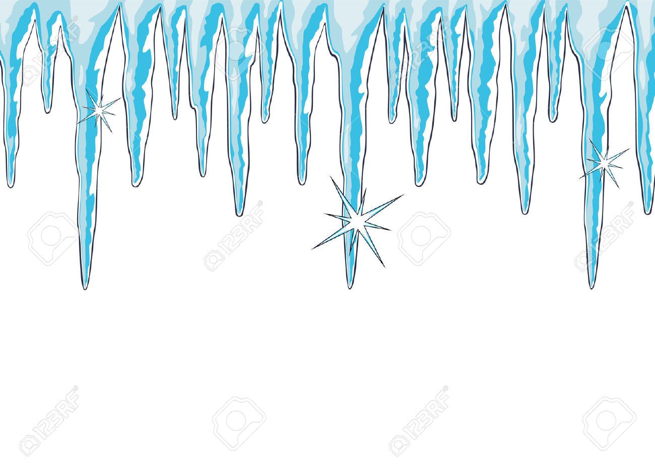 icicle clipart drawing