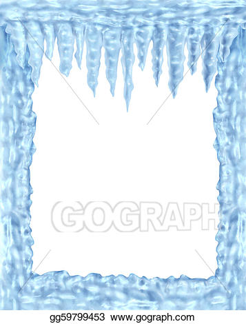icicle clipart frame