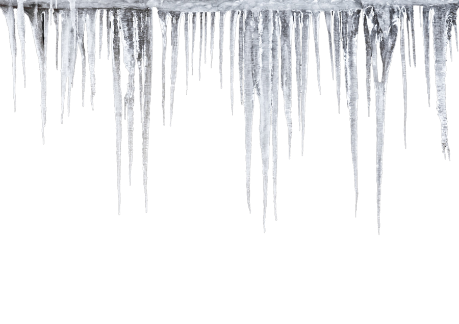 Ice background water transparent. Icicles clipart stalactite