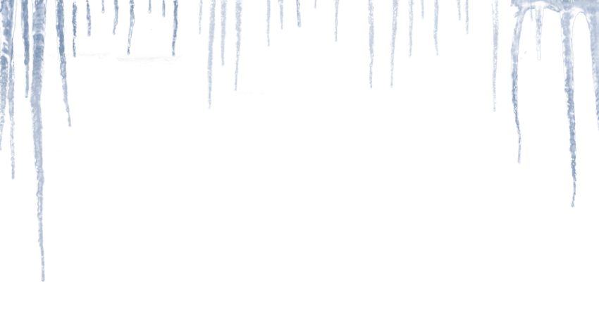 Icicle transparent background
