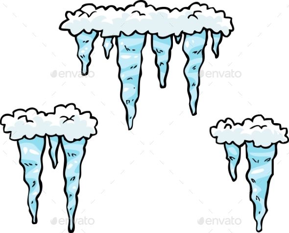 icicles clipart drawing